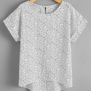 🌟Dalmatian print blouse🌟